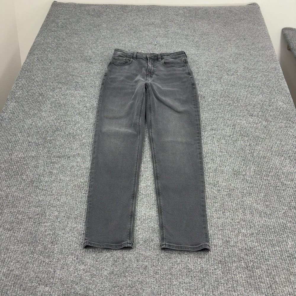 American Eagle Jeans Womens 4 Gray Cotton Blend Stretch High Rise Mom Casual